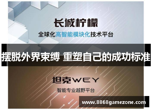 摆脱外界束缚 重塑自己的成功标准